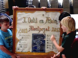 Tableau offert à la municipalité Tableau offert à la municipalité