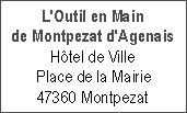 Adresse de l'association
